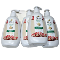 4 Dove Limited Edition Holiday Treats Peppermint Bark Deep Nourishing Hand Wash - £29.30 GBP