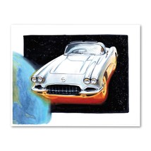 HEAVY METAL 1960 Corvette Art Print - $449.81 MXN