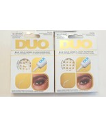 2x Duo 2 In 1 Gold Gems &amp; Lash Adhesive Kit #55154 Holiday Party Wedding - $12.24 CAD