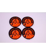 Lot of 4 Arkansas Safe Hunter Patch Sew On Shooting Badge Vintage Orange... - $471.03 MXN