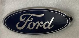 Grill emblem logo in chrome and blue for 2009-2014 Ford F-150. Blem - $8.91