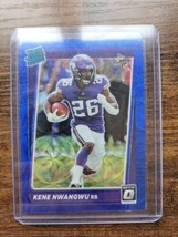 2021 Donruss Optic #233 Kene Nwangwu - Blue - Rookie - Minnesota Vikings - NFL - £1.97 GBP