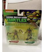 Teenage Mutant Ninja Turtle TMNT Michelangelo And Kraang 2&quot; Collectible ... - $15.34