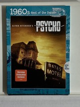 Psycho DVD 2013 Hitchcock 1960&#39;s Best Of Decade Edition Slipcover New se... - £11.62 GBP