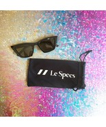 Le Specs Velodrome Sunglasses in Black Brand New with Tags and Soft Case - £37.45 GBP