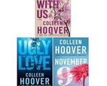 Colleen Hoover 3 Books Set: It Ends With Us + November 9 + Ugly Love (En... - £24.76 GBP