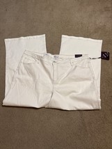 Ava &amp; Viv Womens Plus High Rise Wide Leg Wide-Leg Jeans Size 24 R NEW - $14.89