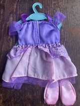 My Life As Clothes Purple Pink Ballet Outfit Shoes fits American Girl 18... - $14.82