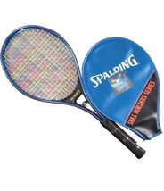 Vintage Spalding Skill Builders 2 Jr. Tennis Raquet with Hologram Cover Rare 90s - £23.33 GBP