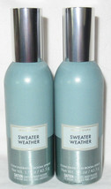 White Barn Bath &amp; Body Works Concentrated Room Spray Lot Set 2 SWEATER W... - £22.26 GBP