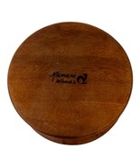Kamani Wood Bowl Wooden Trinket Dish Boho Rustic Guitar Music Gift Jewel... - £37.45 GBP