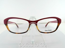 Vera Wang V 338 Coral / Tortoise 51-17-135 Ladies Eyeglass Frame - $26.55