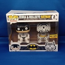 Funko Pop! Bullseye And Zebra Batman 2 Pack Hot Topic Exclusive - £29.40 GBP