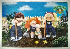Vintage Cabbage Patch KIds 100 Piece Puzzle 1984 Harvest Fun gardening Complete - £7.99 GBP