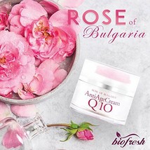 Biofresh Rose Of Bulgaria 50ml Anti Age Cream Natural Rose Oil &amp; Q10 Rejuvenates - £8.30 GBP