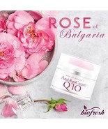 BIOFRESH ROSE OF BULGARIA 50ml Anti Age cream Natural rose oil &amp; Q10 Rej... - £8.28 GBP