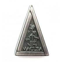 Fantastic Beasts And Where To Find Them MACUSA Triangle Logo Pewter Lape... - £6.26 GBP