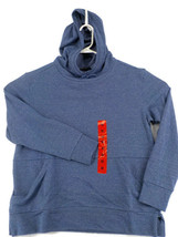 Champion Womens Hoodie Sweatshirt SZ M Blue Space Dye Front Pouch Drawst... - £7.16 GBP
