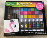 Brea Reese 40 pc Shimmer Watercolor Paint Kit Pink Flamingo new in package - £19.40 GBP