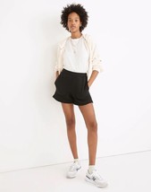 Madewell MWL True Black Airyterry Stitched- Pocket Sweatshorts Size Medi... - £29.88 GBP