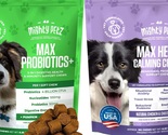 Mighty Petz Hemp Stress Calming Chews 100 ct + Probiotics 60 ct for dogs... - $28.95