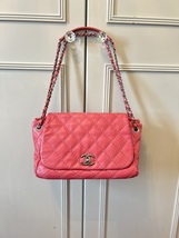 Chanel Large CC Shoulder Bag Dusky Pink, Used. - $2,499.90