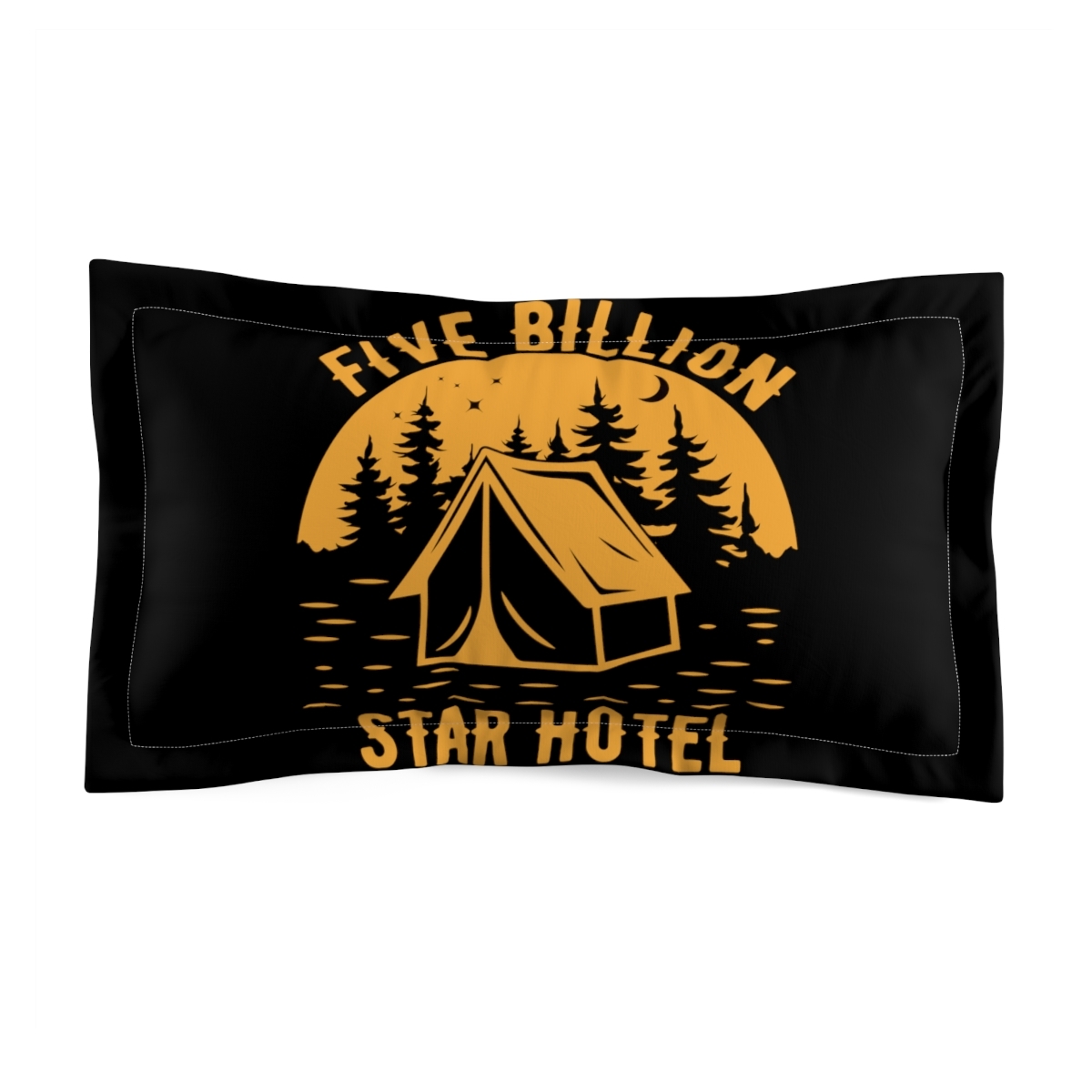 Microfiber Pillow Sham - Five Billion Star Hotel Tent - Super Soft, Multiple Siz - $32.96 - $35.02