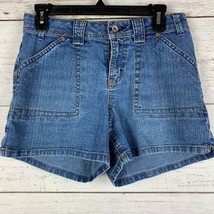 CATO Classic Blue Denim Jean Shorts Size 6 - £11.75 GBP