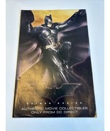 Batman Begins Authentic Movie Collectibles Catalog DC Direct - €6,99 EUR
