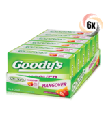 Full Box 6x Packs Goody&#39;s Hangover Berry Citrus Boost Powder - 4 Stick P... - €21,51 EUR