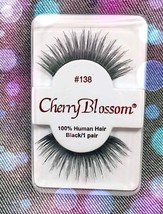CHERRY BLOSSOM EYELASHES STYLE #138 -100% Human Hair CHOOSE from VARIETY... - $1.89+