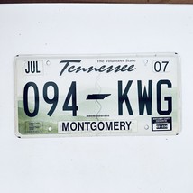 2007 United States Tennessee Montgomery County Passenger License Plate 0... - £14.78 GBP