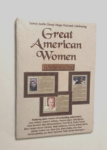 Vintage 90s Great American Women Post Cards USPS 20 Jumbo Stamp Image AIC098 New - £6.30 GBP