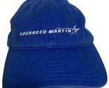 Lockheed Martin Logo Mens Blue Strapback Hat - $14.39