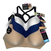 Bali Bra Wirefree Seamless Convertible Cool Comfort Padded Soft Lightwei... - £29.68 GBP