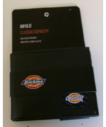 Dickies Bifold wallet multiple card slots Black style 31D130031 - €16,88 EUR