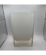 Elegant Cream Glass Vase - $20.42 CAD
