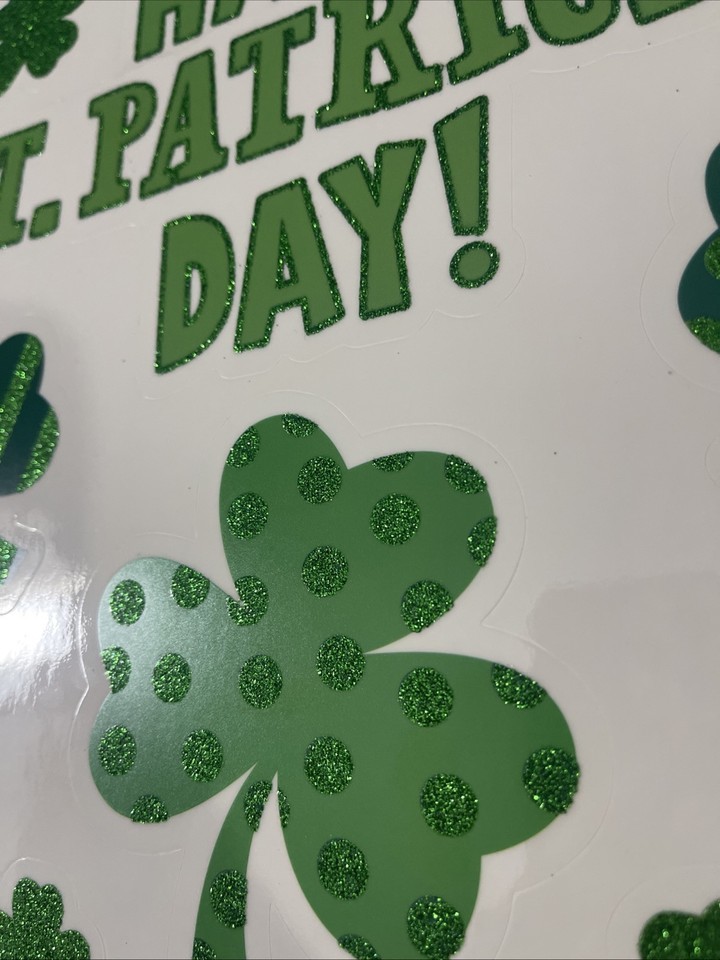 St Patricks Crafts Window Clings Item image 2