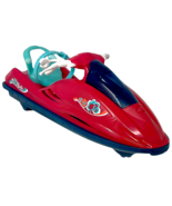 2014 Barbie Pink &amp; Blue Jet Ski Wave Runner Barbie Camping Fun 10.5&quot; -  ... - $8.99