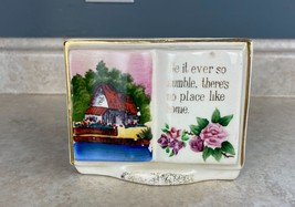 ESD Japan Ceramic Planter Book With Open Page Verse - £6.14 GBP