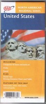 United States Road Map AAA 2003-2004 - £3.98 GBP