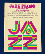 Vintage 1979 song book Jazz Piano arranged by Stephen Skinner sheet music - $73.49 MXN
