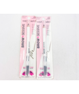 Wet n Wild Brow Sessive Shaping Brow Pencil Makeup Medium Brown Lot of 2... - $17.09 CAD