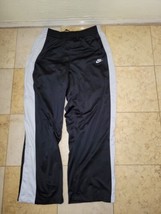  Nike NBA Basketball Pants Athletic Warm Up Tear Away Snap Button Leg  XL Vtg  - £20.60 GBP