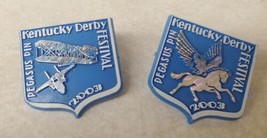 Kentucky Derby Festival Pegasus Pin Lot of Two 2003 - £12.29 GBP