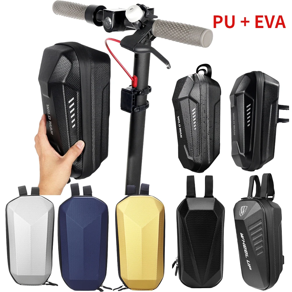 Sporting 1/2/3/4/5L Electric Scooter Front Bag For A M365 Waterproof PU EVA Hard - £34.37 GBP