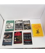 Vietnam War Book Lot of 7, All Different Titles, 4 Hardcover, 3 Paperbac... - £27.21 GBP