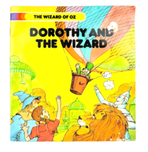 Vtg 1980 The Wizard of Oz, Dorothy and the Wizard by L. Frank Baum Troll Assoc. - £10.25 GBP