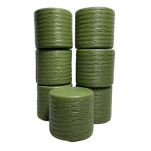 Ertl Green Round Hay Bails 7 Round 3.3 X 4 Inches - £19.60 GBP