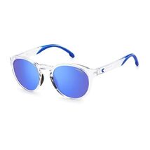 Carrera CARRERA 8056/S 0900 Z0 Transparent/Blue Multilayer Mirror 51-22-145 S... - $63.35